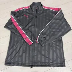 PUMA ジャージ トラックジャケット グレー ピンク　y2k