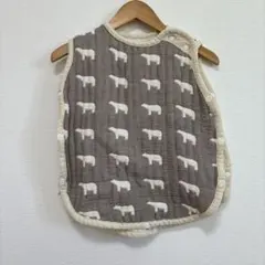 ベビー スリーパー 動物柄 リバーシブル