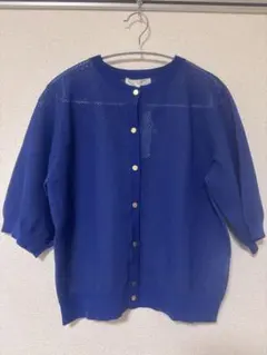 ［新品］grove_メッシュカーディガン