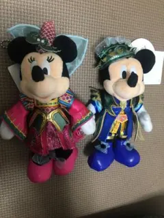 【美品】ディズニーシー　2019年ハロウィンぬいぐるみバッチ