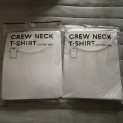クルーネックTシャツ2枚セット Mサイズ