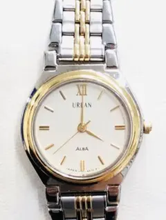 美品 SEIKO アルバ URBAN 純正ブレス コンビカラー 日本製 腕時計