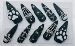 オーダーネイルチップ サブカル 地雷系 y2k