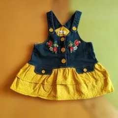 BOBSON ジャンバースカート 90サイズのサムネイル