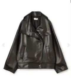 【DES PRES】レザー ライダースブルゾン　黒　美品　定価24万