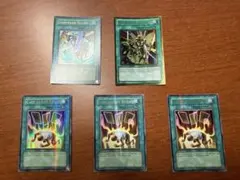 遊戯王の英語版 モンスターカード4枚まとめ売り - メルカリ