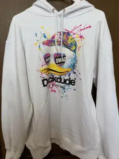 Duckdude B ONE SOUL パーカー ホワイト XLのサムネイル