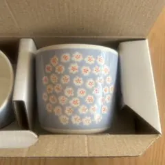 マリメッコ　marimekko プケッティ　ラテマグ　サックスブルー