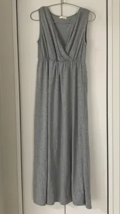 美品　earthmusic&ecorogy ノースリーブ ロングワンピース