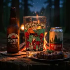 ２日間値下げOSAKENAN パイントグラス DRINK OR DIEのサムネイル
