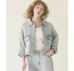 coca完売品♡ビックポケットデニムジャケット