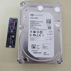 【中古】Seagate HDD 8TB 内蔵3.5インチ　ジャンク Seagate Barracuda 8TB 3.5インチ HDD ジャンク - メルカリ