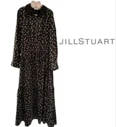 JILLSTUART 花柄シャツワンピース 長袖