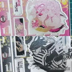 鬼滅の刃 名場面ジオラマフィギュア アクリルスタンド 伊黒小芭内　甘露寺蜜璃