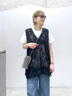 フリンジ ベスト