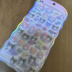 国内正規品　サンリオ　コットンパフィーシール　ボンボンドロップ　マイメロ　クロミ