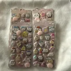 ちいかわ立体シール 4シートセット