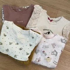 futafuta 120 女の子　トレーナー4点