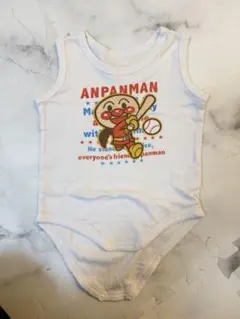 アンパンマン タンクトップ 70cm ホワイト