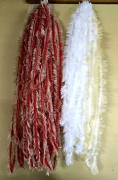 ジャンクジャーナル　素材糸　房耳　指編み・手織り・各種ハンドメイド