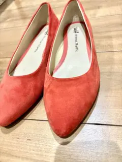 オリエンタルトラフィック　赤オレンジ　パンプス