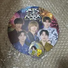 M!LK ニッポン元気花火2026 うちわ 缶バッジ - メルカリ