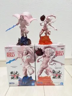 ONE PIECE FILM RED 戦光絶景 シャンクス ルフィ フィギュア