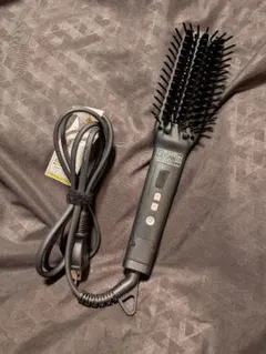 SALONIA ブラシヘアアイロン SL-012BKS