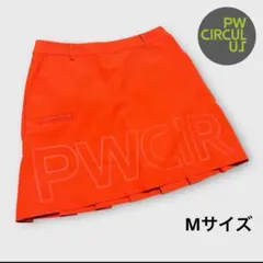 新品 PWCIRCULUS Mサイズ ポップな夏色！バックプリーツ ミニスカートのサムネイル