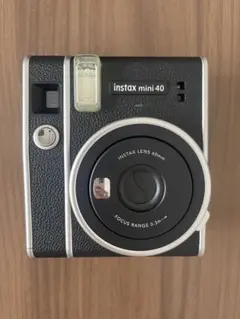 【美品】instax mini 40 インスタントカメラ 本体とケース付き
