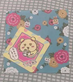 ちいかわ飯店 特典 シーサー コースター＆ちいかわペーパーセット