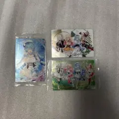 ホロライブ ウエハースカード 5期生 雪花ラミィ 3枚セット