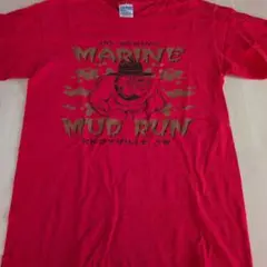 GILDAN 赤 Tシャツ 2nd Annual Marine Mud Runのサムネイル