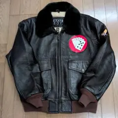 BUGLE BOY G-1 フライトジャケット ピンナップガール 羊革 M 美品 BUGLE BOY G1ピンナップガール 羊革 М(L位) - メルカリ