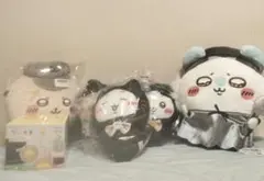 ちいかわ黒猫3種&運んで…みろッBIGぬいぐるみ、ラッコ、モモンガ&うさぎライト