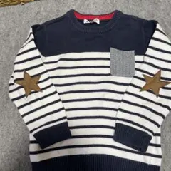 GLOBAL WORK ストライプ セーター L