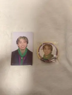 許豊凡 トレカ 缶バッジ