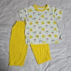 ユニクロMiffy ミッフィー パジャマ 上下セット 半袖 110㎝ 黄色のサムネイル