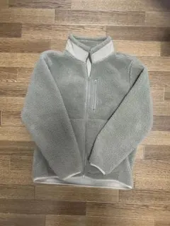 無印良品　ボアフリースジャケット ベージュ サイズL