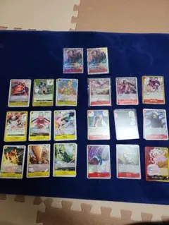 ワンピースカード　ロロノア・ゾロSR×２　ボニーR×４