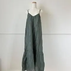 ✨極美品✨アーバンリサーチ キャミソールサロペット ワイド くすみ 