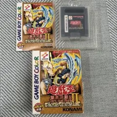遊戯王　デュエルモンスターズII 闇界決闘記 GB同梱カード5枚 遊戯王デュエルモンスターズII 闇界決闘記｜電池交換で復活！GBC