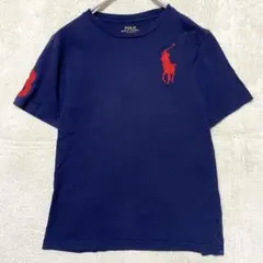 【美品✨】ポロラルフローレン ビッグポニー　紺　Tシャツ ネイビー sのサムネイル