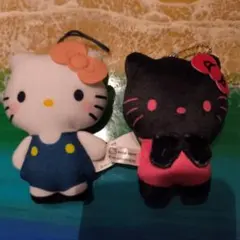 ハローキティぬいぐるみセット。
