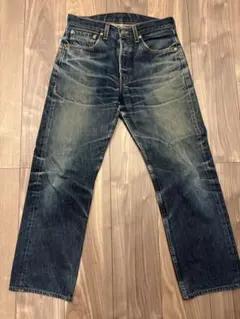 希少 米国製 Levi's 501XX W32 ボタン裏553 01年製 ヒゲ