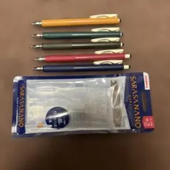 ZEBRA SARASA NANO 0.3mm 5色セットのサムネイル