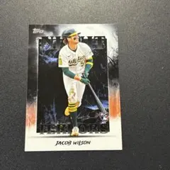 Jacob Wilson 2025 Topps Update ルーキーインサート