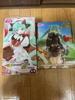 初音ミク Fashionフィギュア Outdoor アウトドア　チロルチョコ