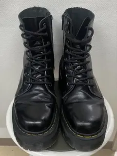 ドクターマーチン 8ホール JADON 28cm 黒 厚底 ブーツ サイドジップ