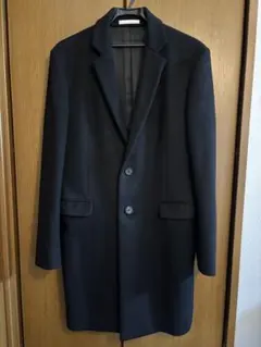 定価88000円カシミア入calvinkleinチェスターコートカルバンクラインのサムネイル